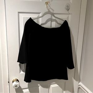 Hatch maternity dress black top